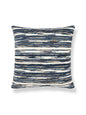 Scalamandre Horizons 22 X 22 - Indigo Decorative Pillow