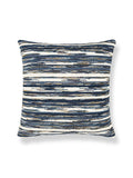 Scalamandre Horizons 22 X 22 - Indigo Decorative Pillow