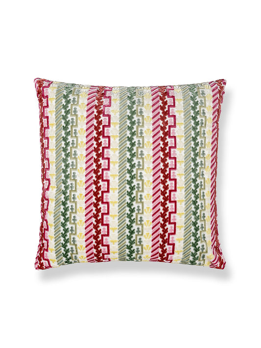 Scalamandre Villelaure 22 X 22 - Petal Leaf Decorative Pillow