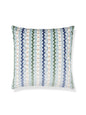 Scalamandre Villelaure 22 X 22 - Blue Bird Decorative Pillow