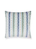 Scalamandre Villelaure 22 X 22 - Blue Bird Decorative Pillow