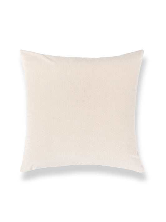 Scalamandre Tudor Velvet 22 X 22 - Froth Decorative Pillow