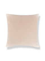 Scalamandre Tudor Velvet 22 X 22 - Putty Decorative Pillow