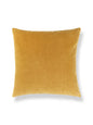 Scalamandre Tudor Velvet 22 X 22 - Brass Decorative Pillow