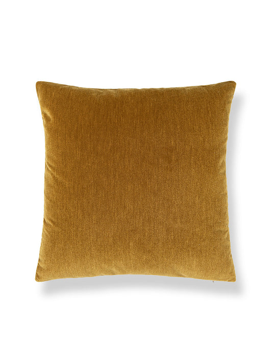 Scalamandre Tudor Velvet 22 X 22 - Bourbon Decorative Pillow