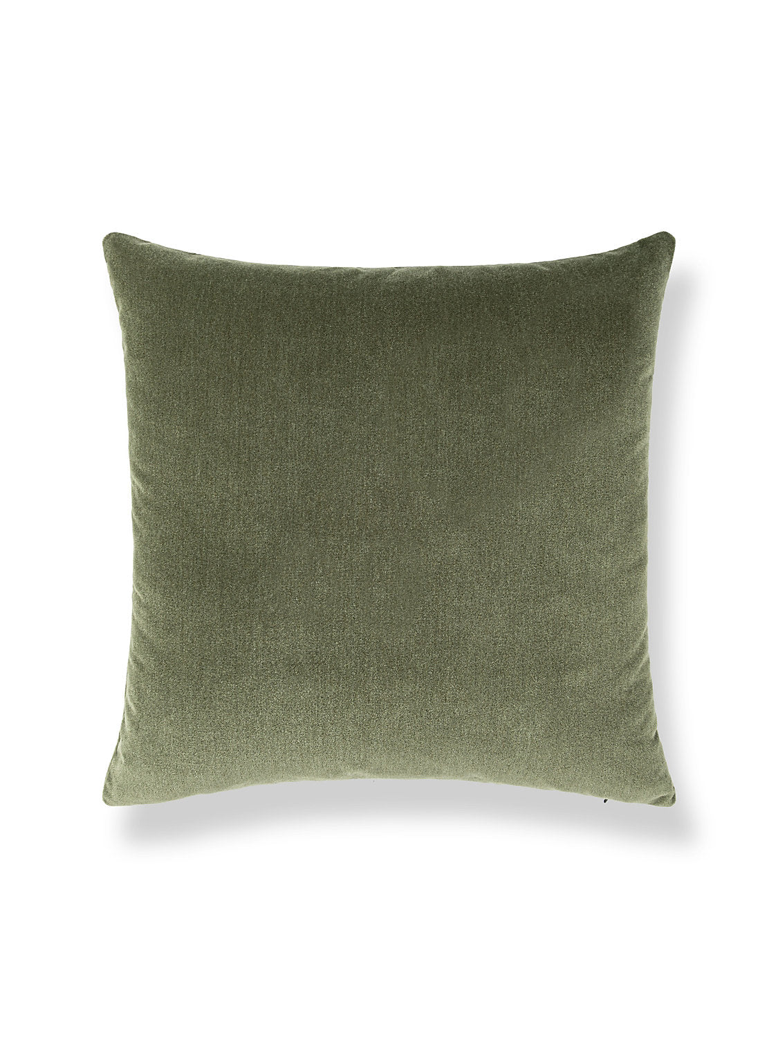 Scalamandre Tudor Velvet 22 X 22 - Spruce Decorative Pillow