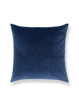 Scalamandre Tudor Velvet 22 X 22 - Lapis Decorative Pillow