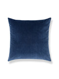 Scalamandre Tudor Velvet 22 X 22 - Lapis Decorative Pillow