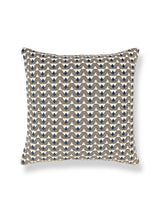 Scalamandre Crizia 22 X 22 - Stone Denim Decorative Pillow