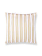 Scalamandre Piano Stripe 22 X 22 - Flax Decorative Pillow