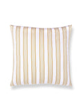 Scalamandre Piano Stripe 22 X 22 - Flax Decorative Pillow