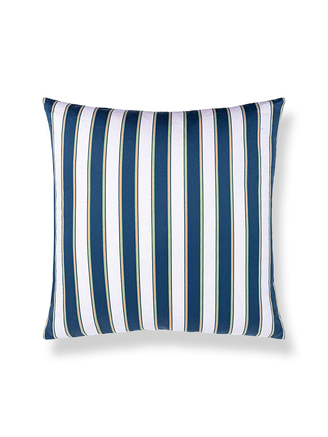 Scalamandre Piano Stripe 22 X 22 - Porcelain Decorative Pillow