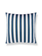Scalamandre Piano Stripe 22 X 22 - Porcelain Decorative Pillow