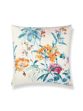 Scalamandre Parfumerie 24 X 24 - Orange Teal Decorative Pillow