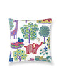 Scalamandre Nursery Crewel 24 X 24 - Pastels Decorative Pillow