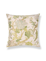 Scalamandre Indienne Lampas 24 X 24 - Avocado Decorative Pillow