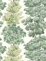 Old World Weavers Central Park Green Wallcovering