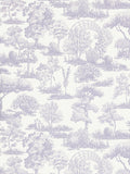 Scalamandre Garden Toile Lavender Wallcovering