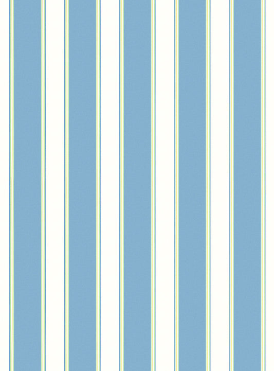 Scalamandre Accordion Stripe Sky Wallcovering