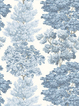 Old World Weavers Central Park Light Blue Wallcovering
