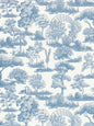 Scalamandre Garden Toile Sky Wallcovering