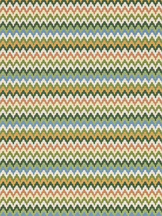 Old World Weavers Rainbow Mountain Forest Clay Wallcovering