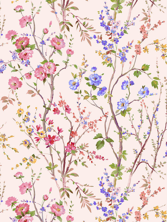 Old World Weavers Potpourri Cameo Rose Wallcovering
