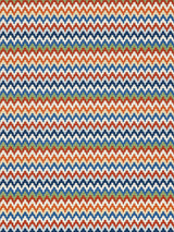 Old World Weavers Rainbow Mountain Cobalt Rouge Wallcovering