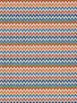 Old World Weavers Rainbow Mountain Cobalt Rouge Wallcovering