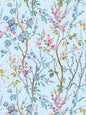 Old World Weavers Potpourri Bluebell Wallcovering