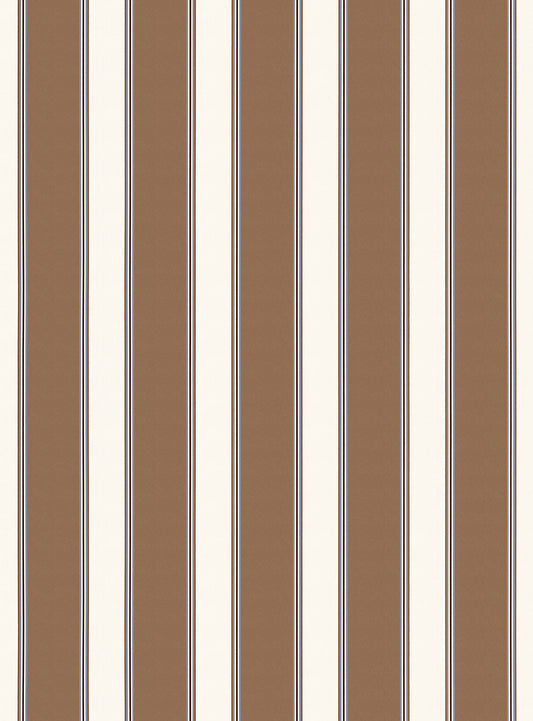 Scalamandre Accordion Stripe Saddle Wallcovering