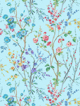 Old World Weavers Potpourri Turquoise Wallcovering