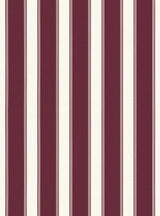 Scalamandre Accordion Stripe Burgundy Wallcovering