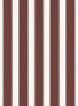 Scalamandre Accordion Stripe Raisin Wallcovering