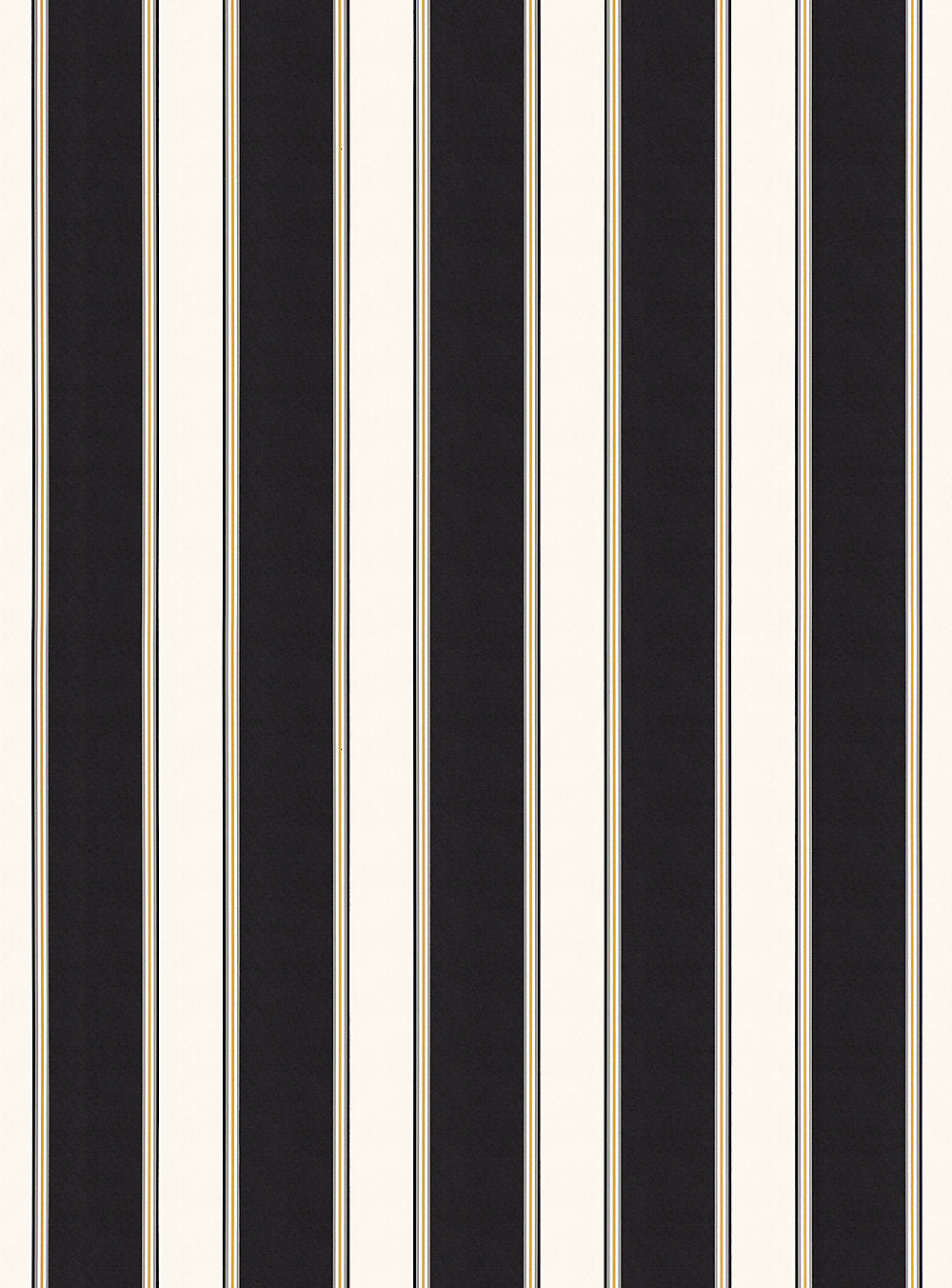 Scalamandre Accordion Stripe Onyx Wallcovering