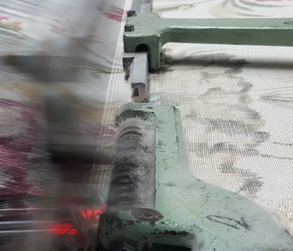 48c Berkbox5 Scalamandre Silk Square Somerset Silk Warp Print Porcelain MSRP USD702/Y