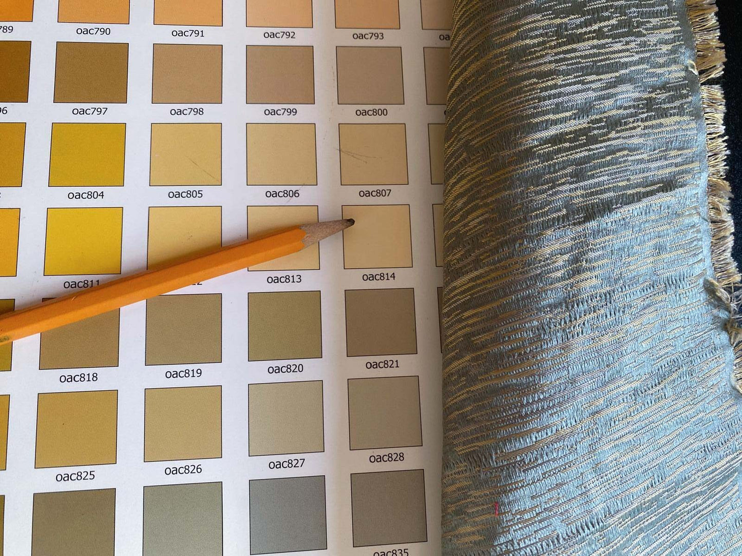 Scalamandre Essentia Powder Blue Textured Silk Old World Weavers MSRP USD 204/y