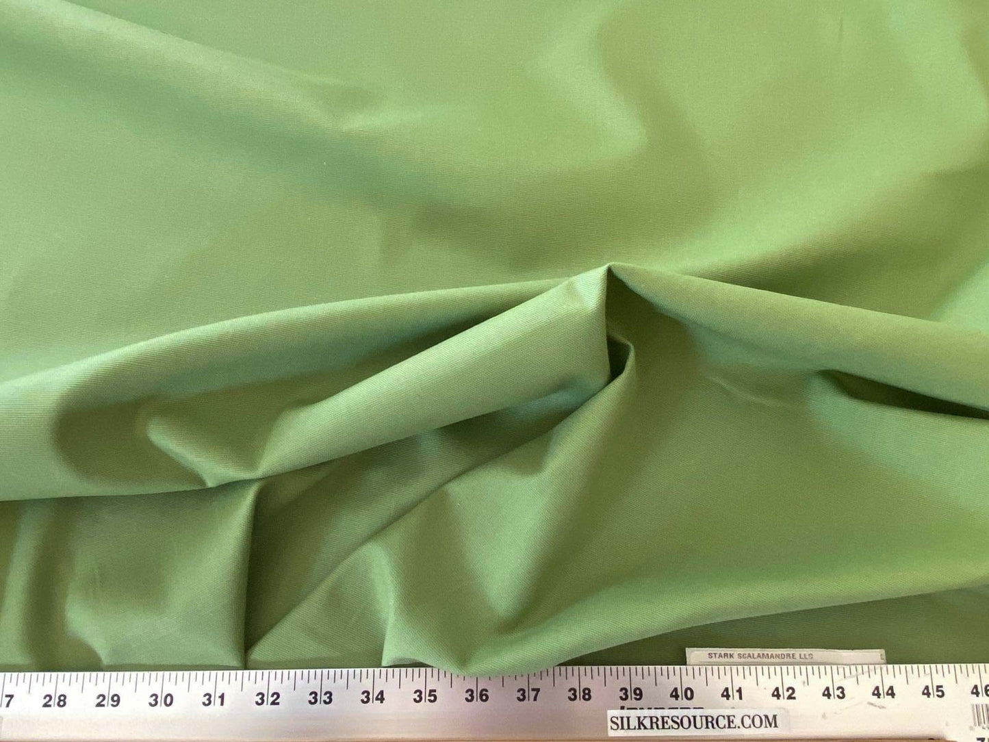 Scalamandre Canvas Avocado Green Cotton Canvas Medium Weight Made in US MSRP USD 69/Y