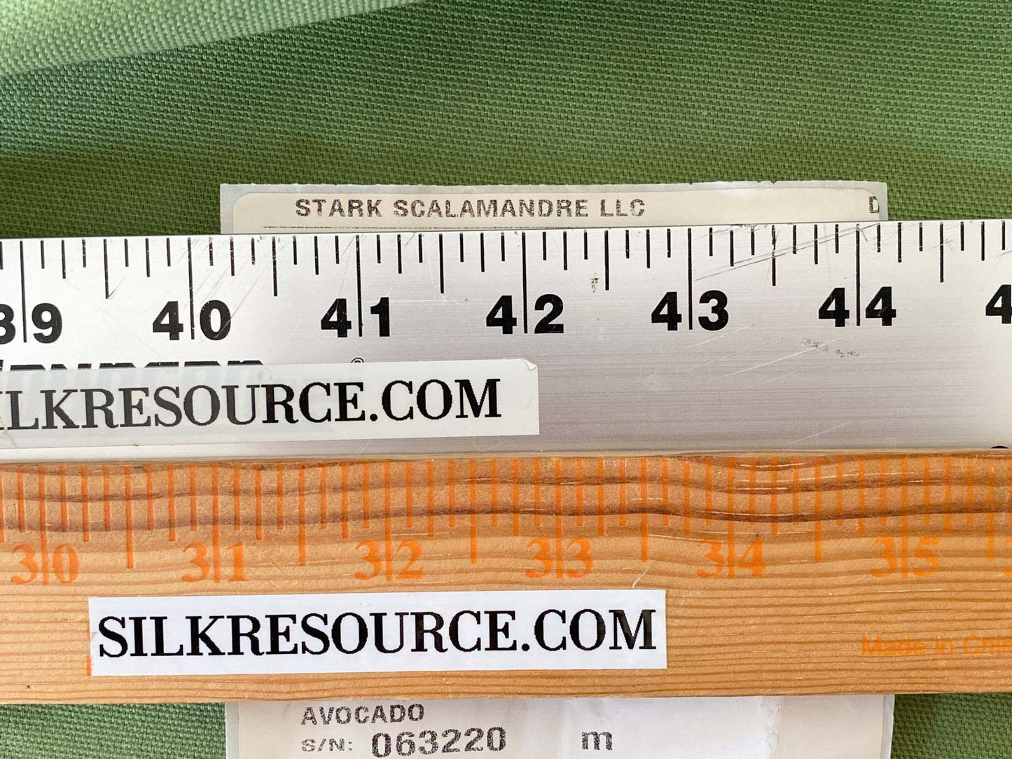 Scalamandre Canvas Avocado Green Cotton Canvas Medium Weight Made in US MSRP USD 69/Y