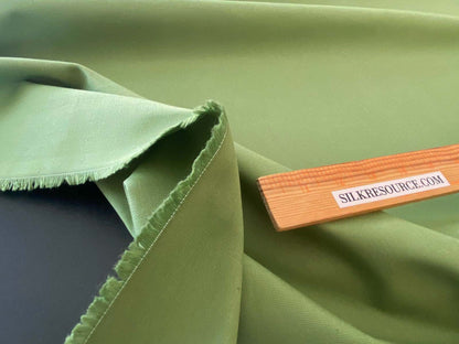 Scalamandre Canvas Avocado Green Cotton Canvas Medium Weight Made in US MSRP USD 69/Y