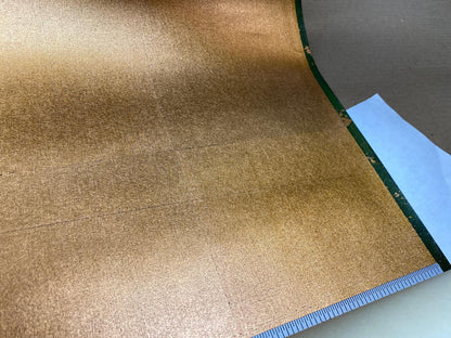 by yard Scalamandre Tea Leaf Copper Handmade Wallpaper Gold Leaf On Rice Paper MSRP USD 464/yard