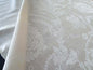 1.58y Brunschwig &amp; Fils Upton Damask Linen Print Oyster White MSRP USD 254/Y