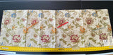 27a Berkbox49 Scalamandre Square Allegra Lampas Beige Floral MSRP USD 796/yard