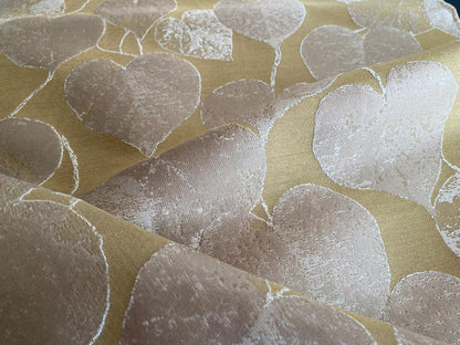 Lee Jofa Mulberry Home Lime Leaves Gold Silk Brocade MSRP USD 290/Y