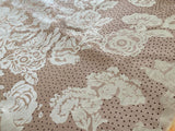 Lee Jofa Mulberry Home Eliza Nutmeg Silk Copper Gold Rose Brown - By The Yard - MSRP USD 250/Y