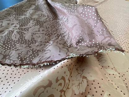 Lee Jofa Mulberry Home Eliza Nutmeg Copper Gold Rose MSRP USD 250/Y