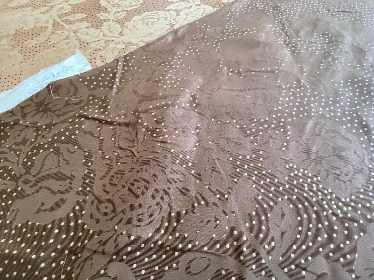 Lee Jofa Mulberry Home Eliza Nutmeg Copper Gold Rose MSRP USD 250/Y