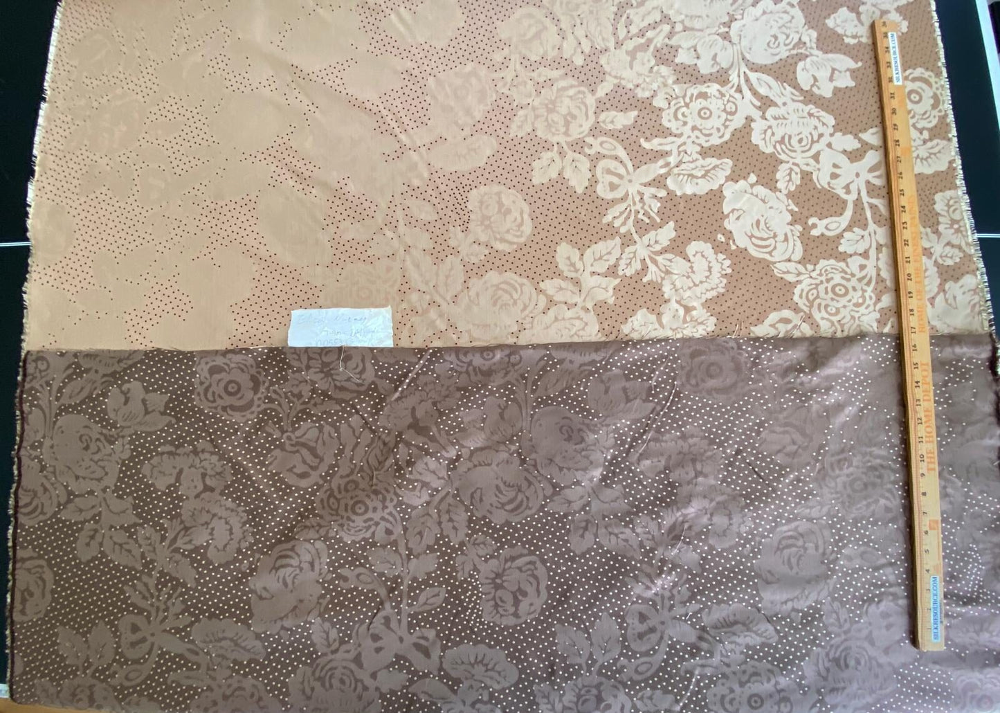 Lee Jofa Mulberry Home Eliza Nutmeg Copper Gold Rose MSRP USD 250/Y