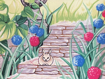 Scalamandre Giardinieri Monkey Gardening Grass Green MSRP USD 320/Y