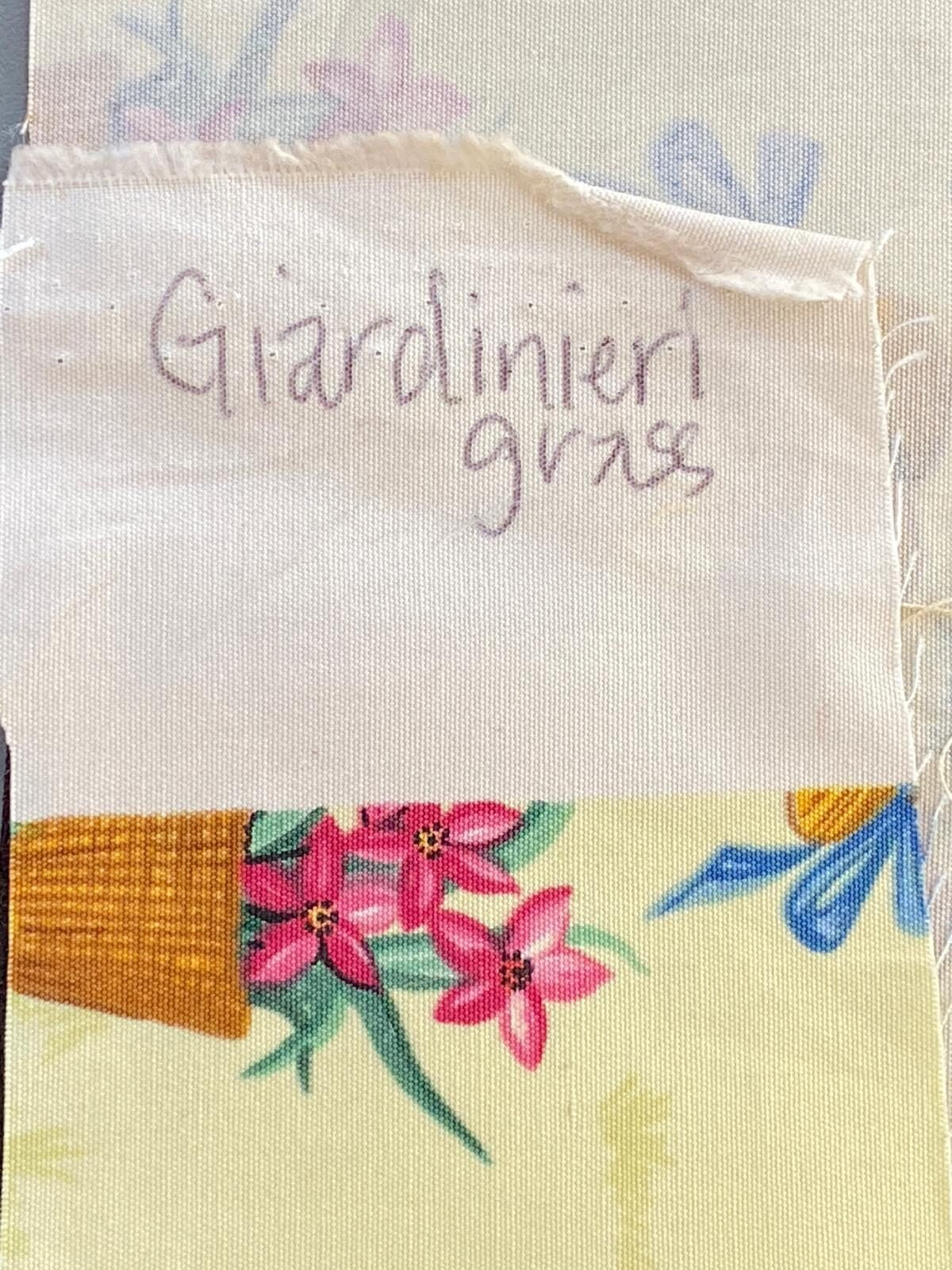 Scalamandre Giardinieri Monkey Gardening Grass Green MSRP USD 320/Y